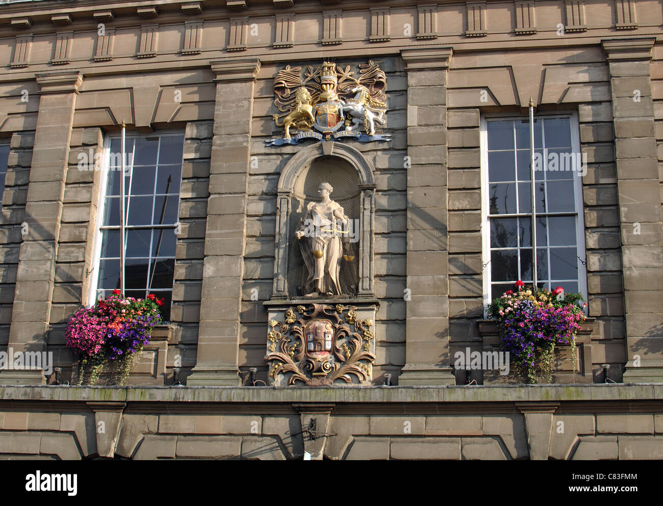 La Casa Corte, Warwick, Warwickshire, Inghilterra, Regno Unito Foto Stock