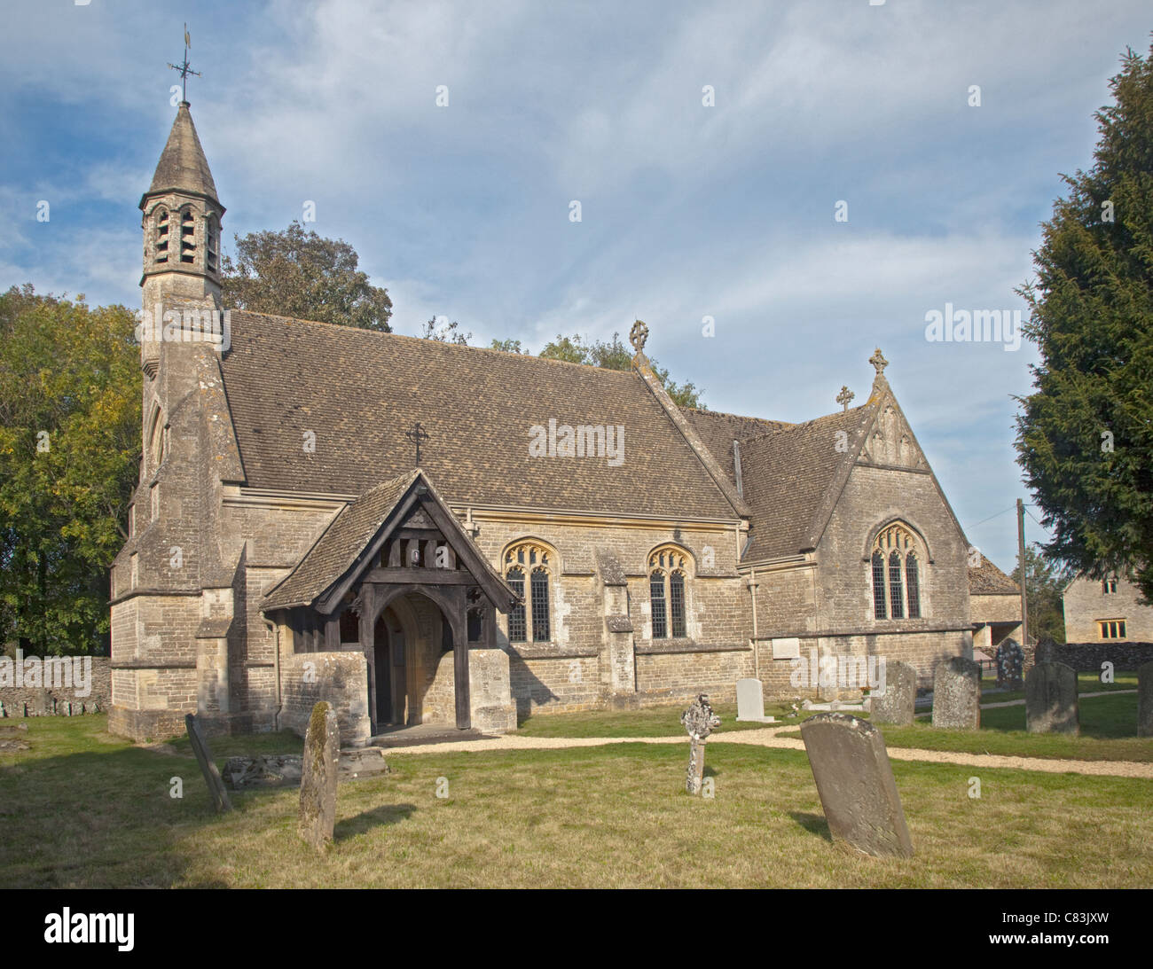 St Marys Chiesa, Holwell, Oxfordshire, Inghilterra Foto Stock