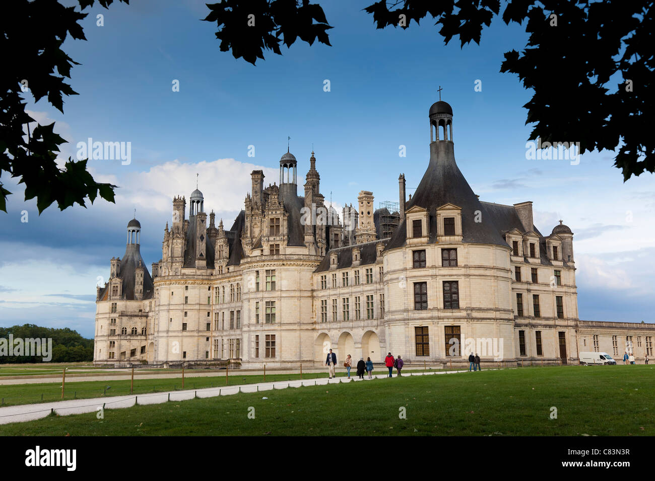 Castello di Chambord, Loir et Cher, Francia Foto Stock