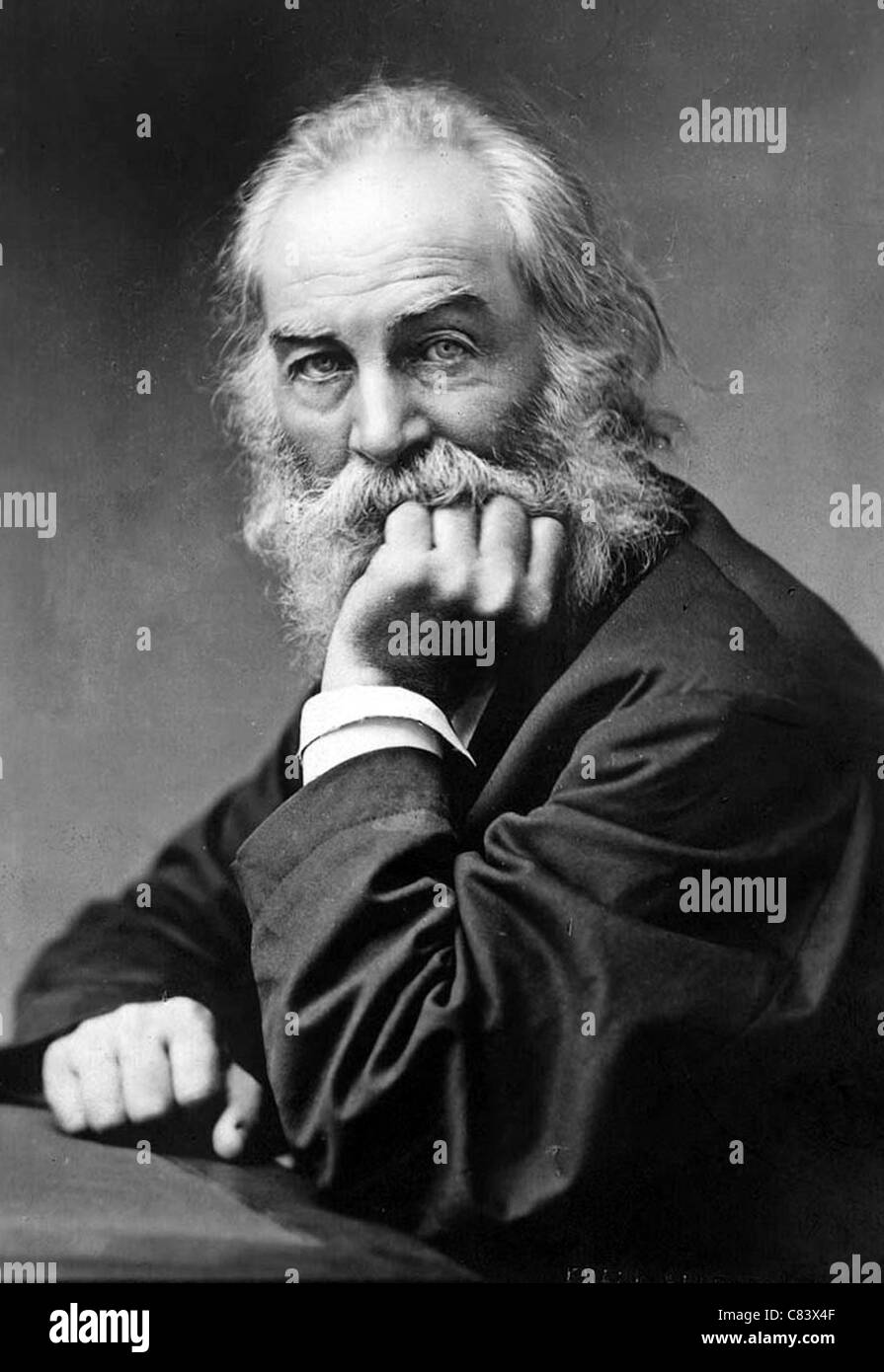 WALT WHITMAN (1819-1892) Noi poeta e giornalista Foto Stock