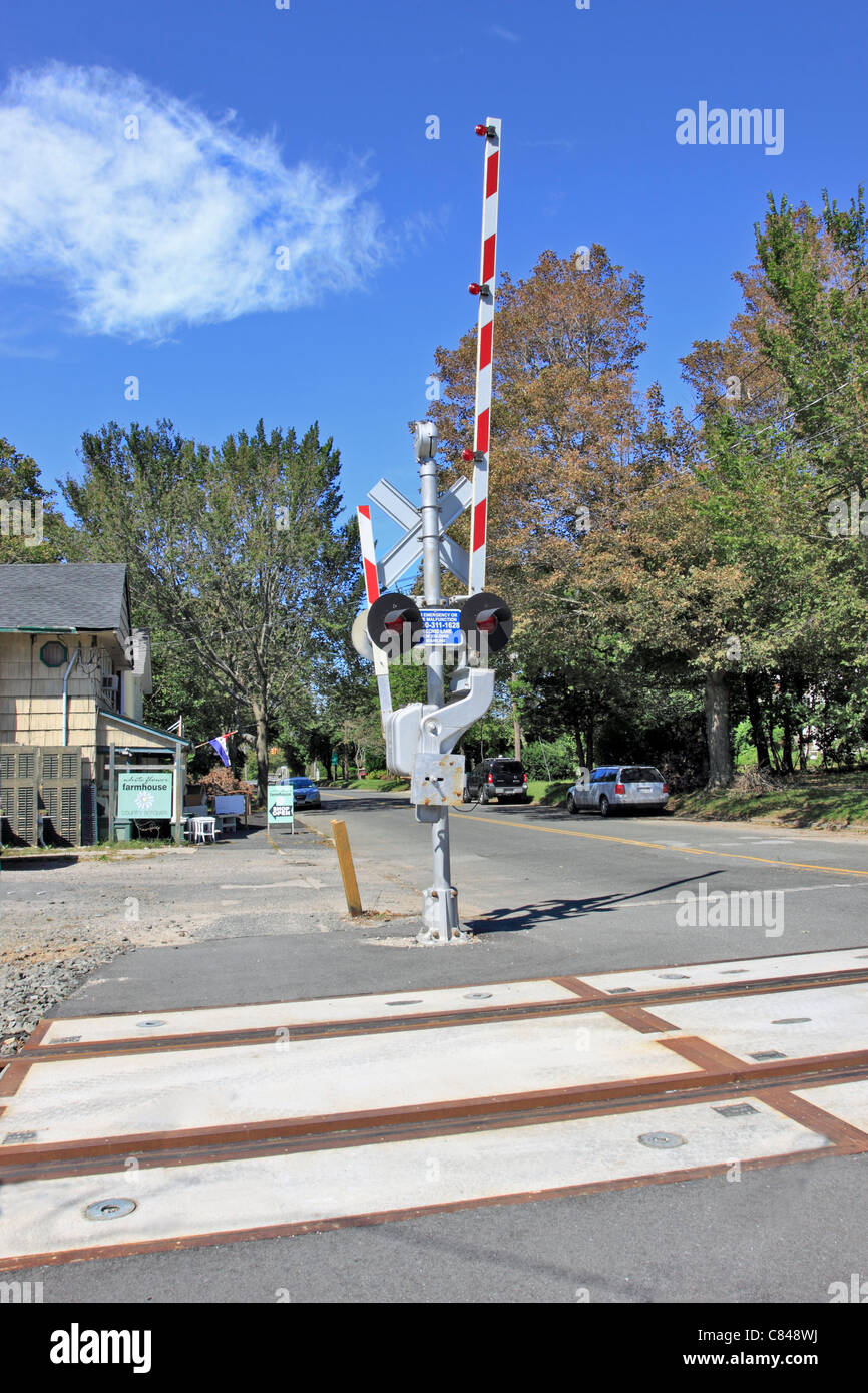 Main St. Peconic Long Island NY Foto Stock