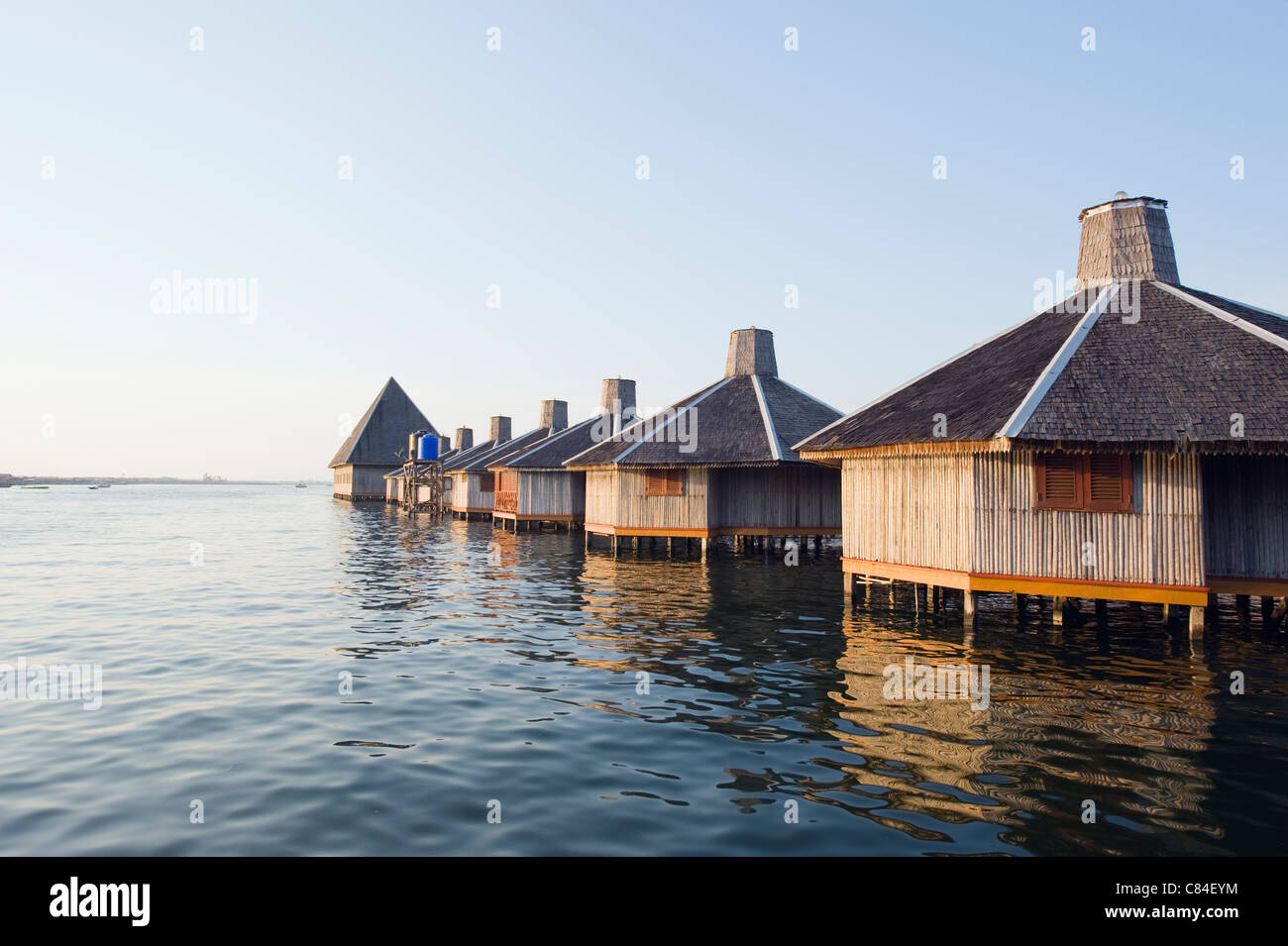 Semporna Ocean centro turistico, Semporna, Sabah Borneo, Malaysia Foto Stock