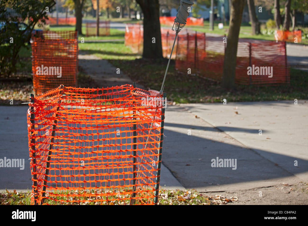 Velsicol chimici tossici Superfund Cleanup sito Foto Stock