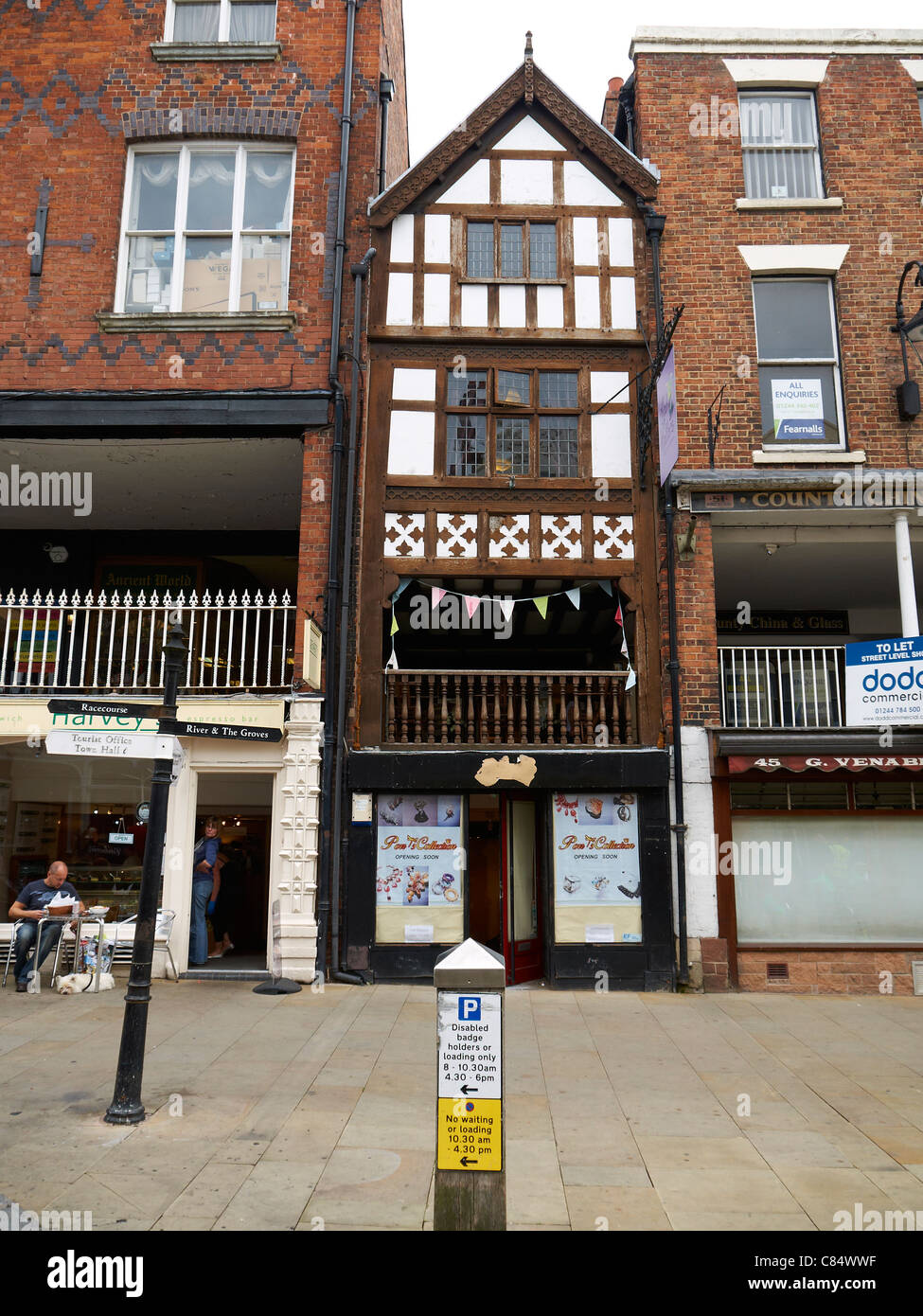 Negozio di vuoto a Chester Cheshire Regno Unito Foto Stock