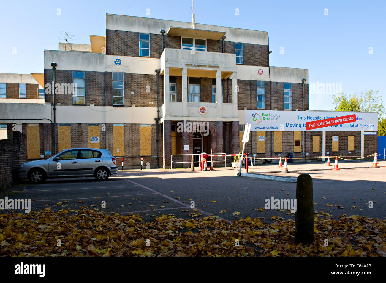 Ospedale chiuso a Tunbridge Wells, Kent, Regno Unito Foto Stock