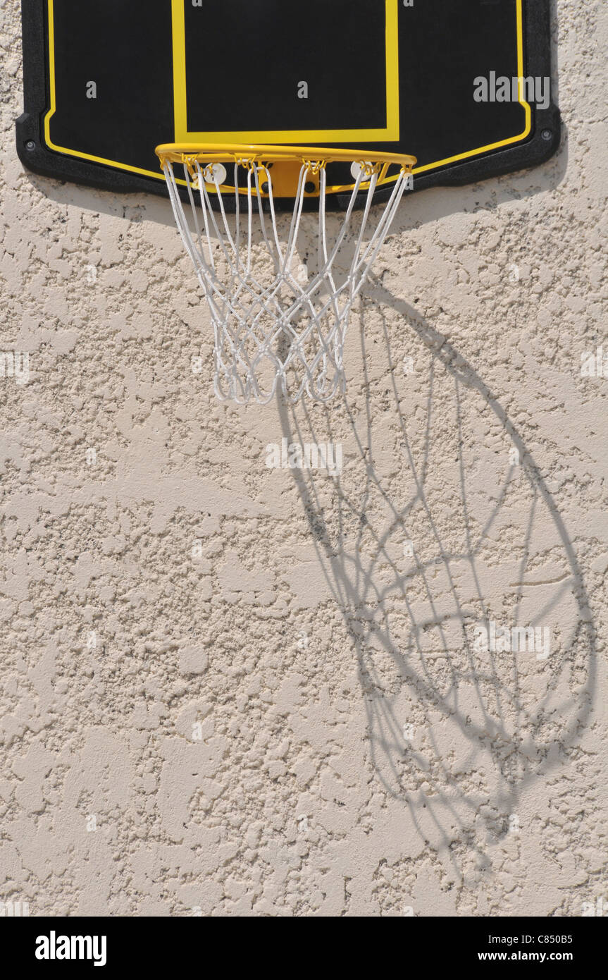canestro da basket Foto Stock