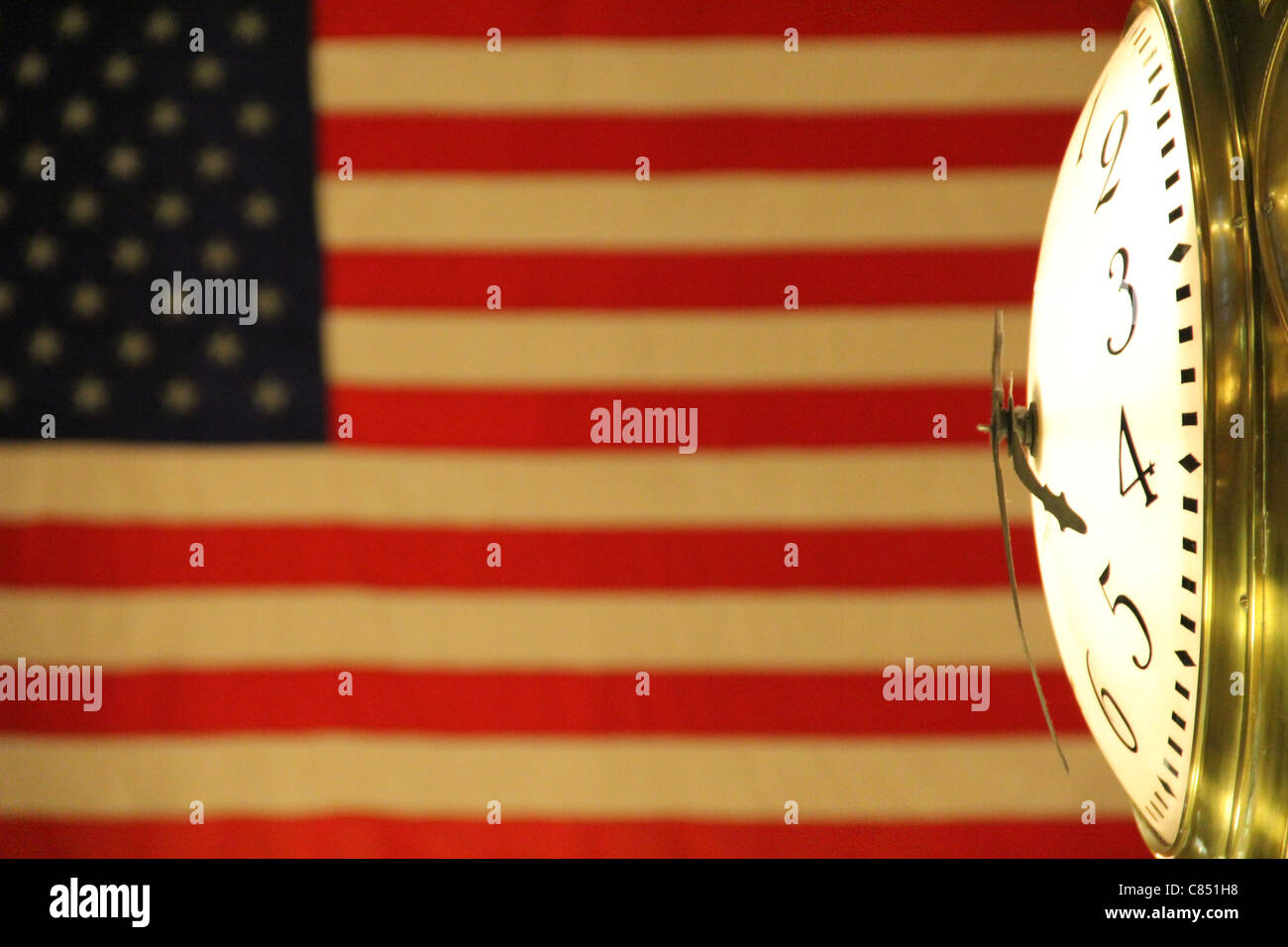 Orologio in Grand Central Station, NY Foto Stock