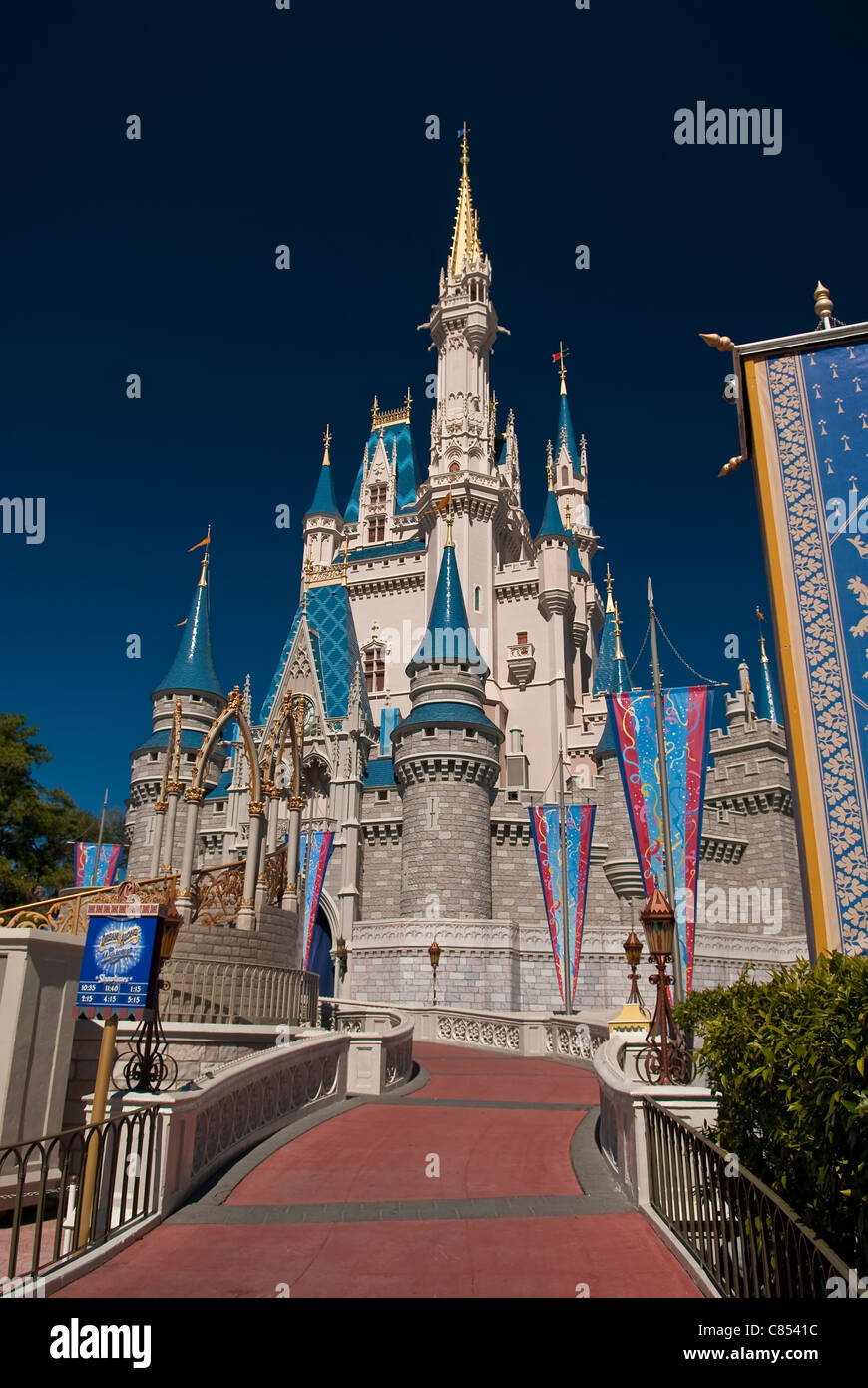 Magic Kingdom Castle Foto Stock
