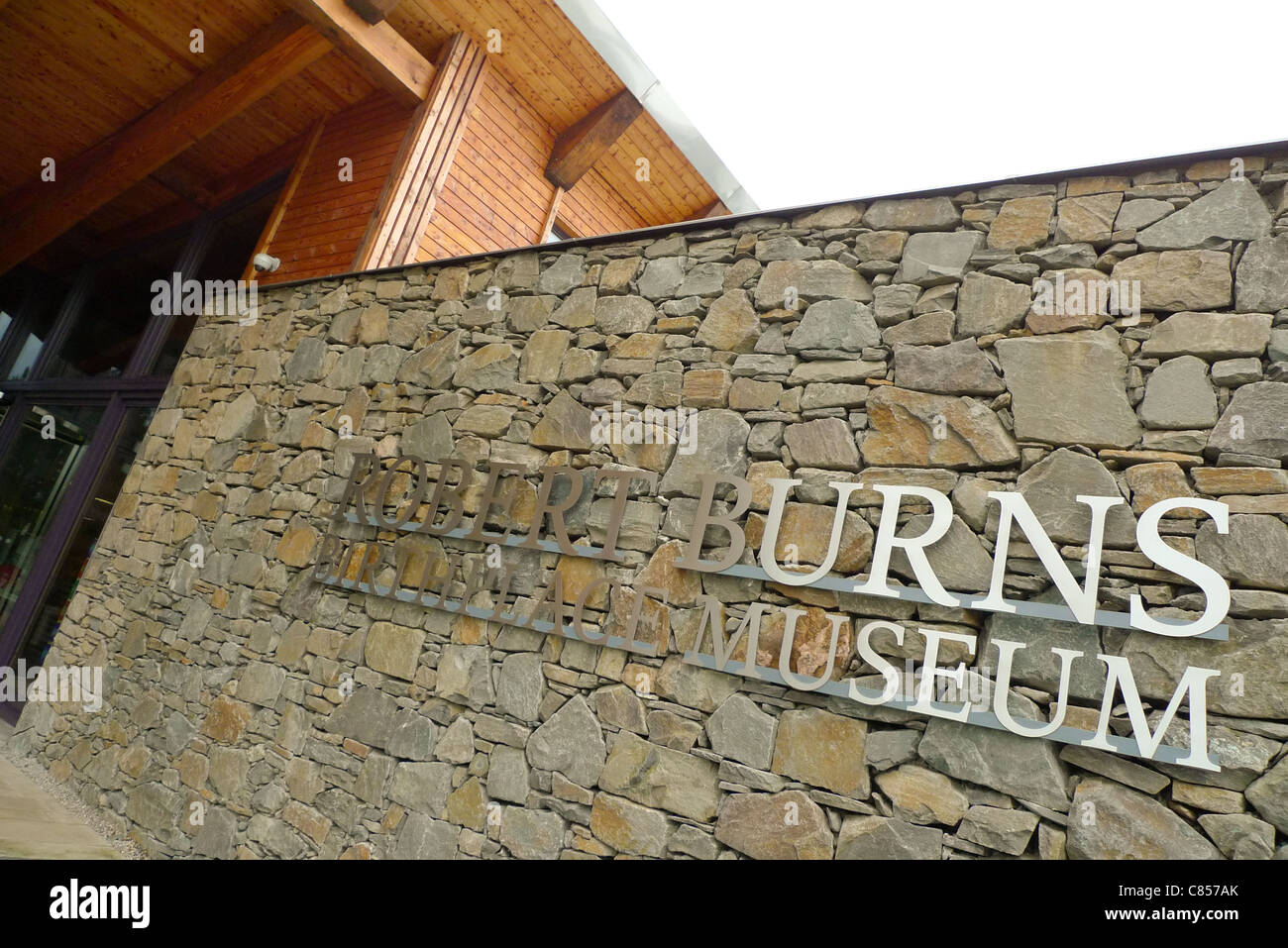 Il nuovo Robert Burns Birthplace Museum, in Alloway, Scozia. Foto Stock