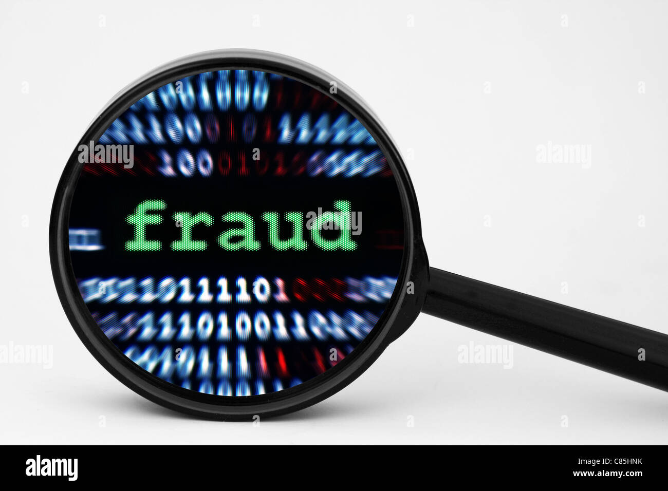 Web concetto di criminalità Foto Stock