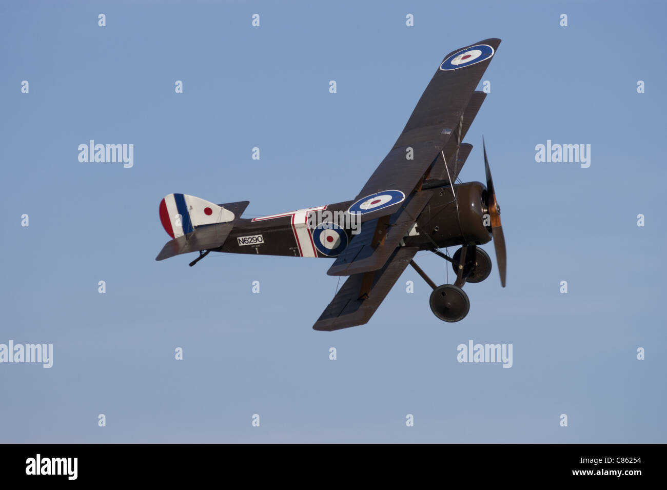 Triplano Sopwith Foto Stock