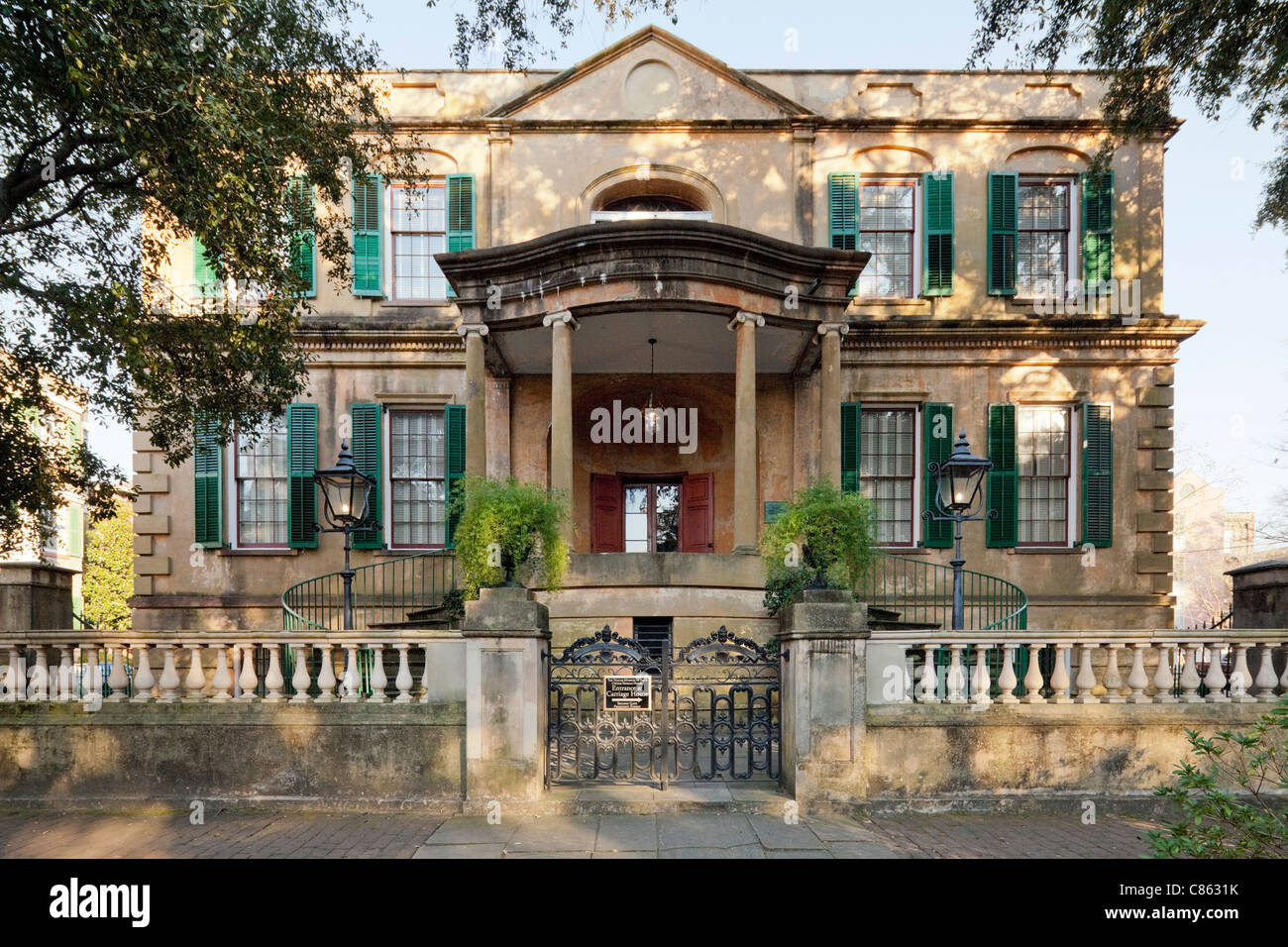 Owens Thomas House, Telfair Museum of Art di Savannah Foto Stock