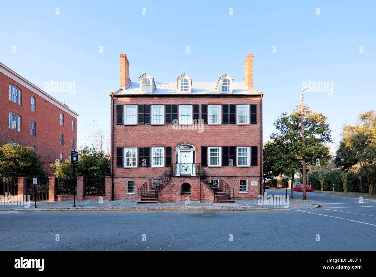 Davenport House, Savannah Foto Stock