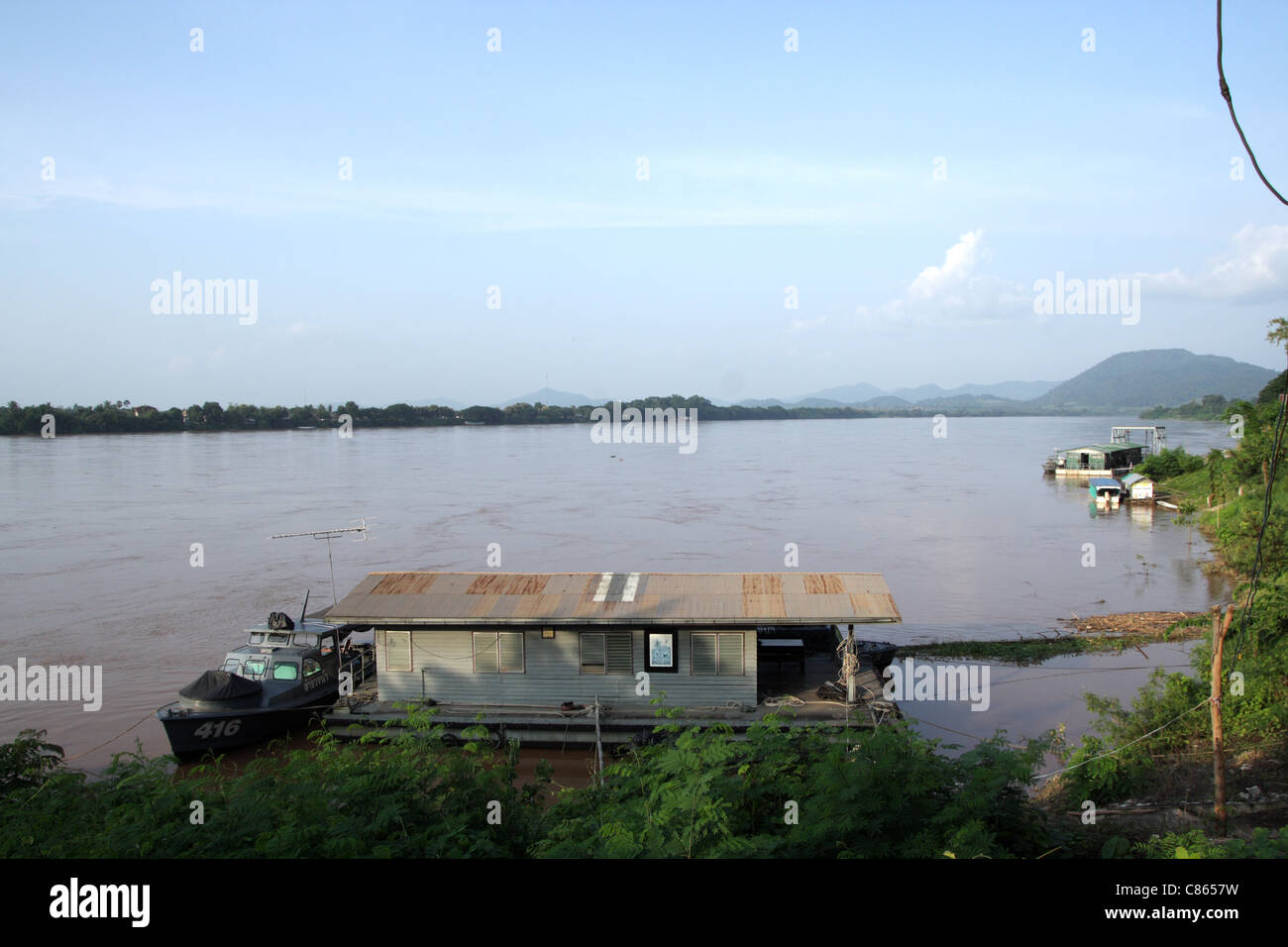 Fiume Mekhong , loei provincia , della Thailandia Foto Stock