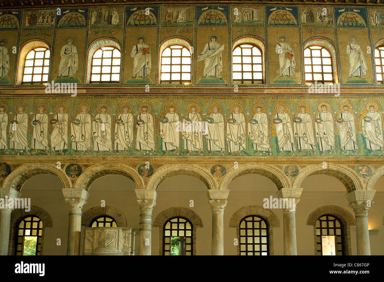 Apollinare nuovo mosaic Immagini e Fotos Stock Alamy