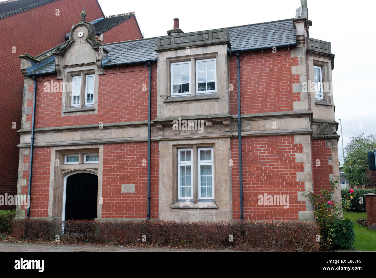 Ripristinato Penny Bank in Taunton, Staffordshire Foto Stock