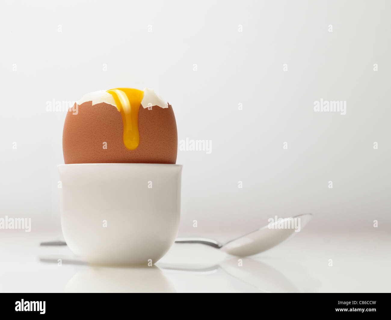 Virga di uovo sodo Foto Stock