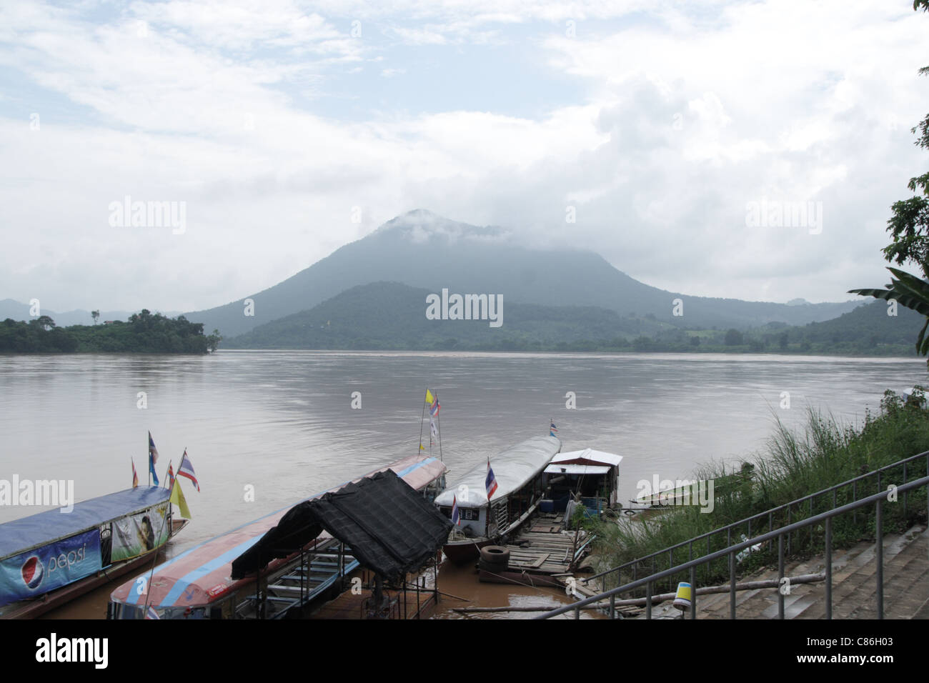Fiume Mekhong , loei provincia , della Thailandia Foto Stock