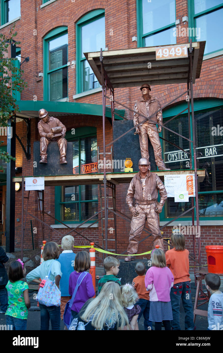 ArtPrize, un annuale concorso artistico in Grand Rapids, Michigan Foto Stock