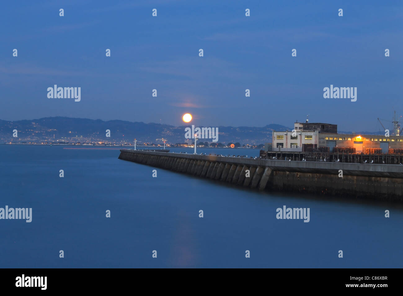 Tempo di luna Foto Stock