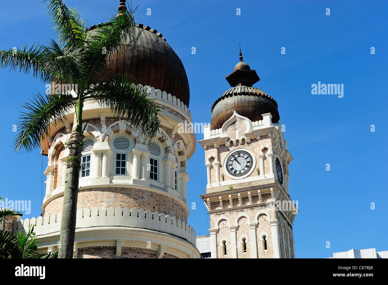 Palazzo Sultano Abdul Samad, Kuala Lumpur, Malesia Foto Stock