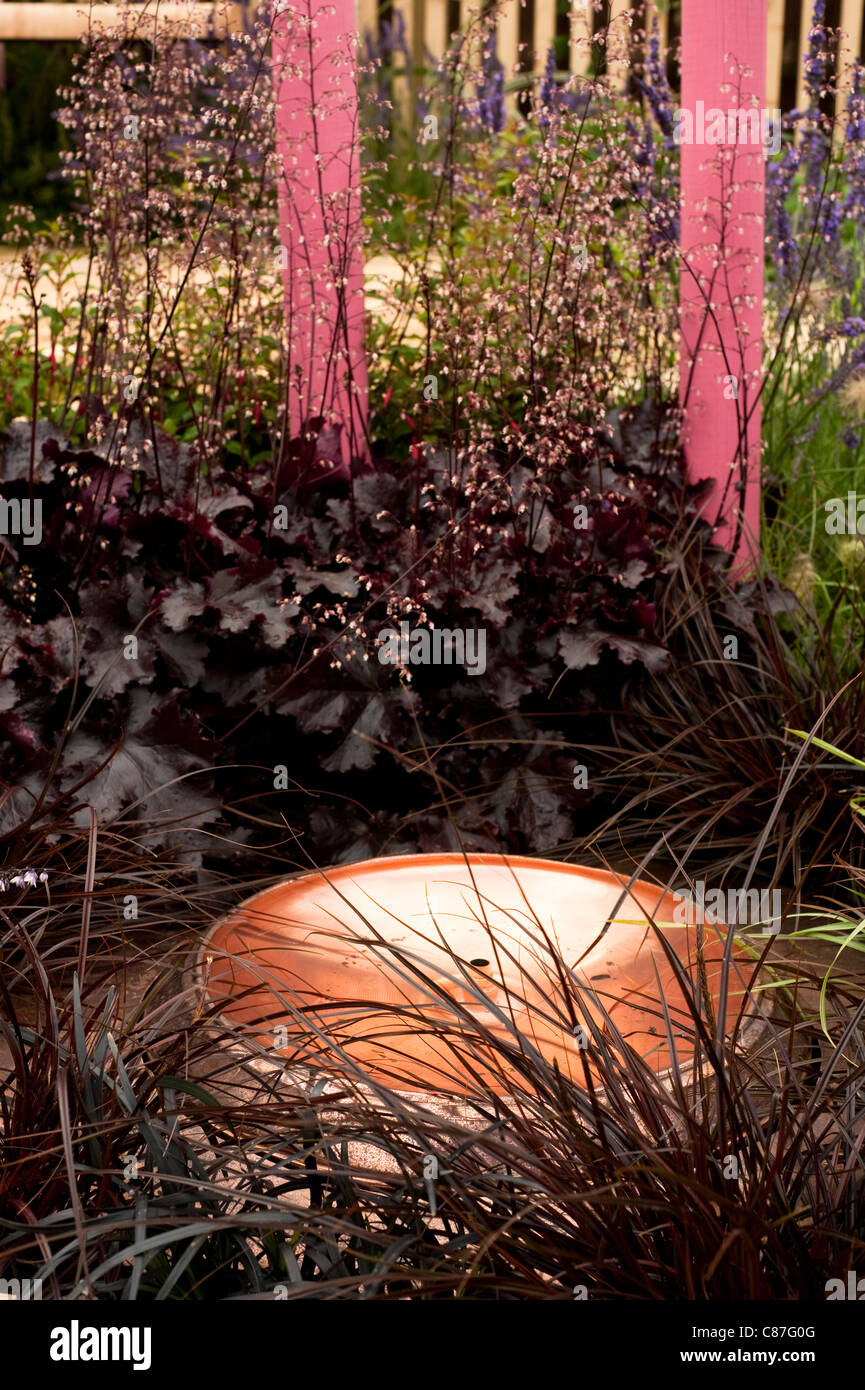 "Messaggio nascosto' Torna al giardino sul retro, 2011 RHS Flower Show Tatton Park Foto Stock