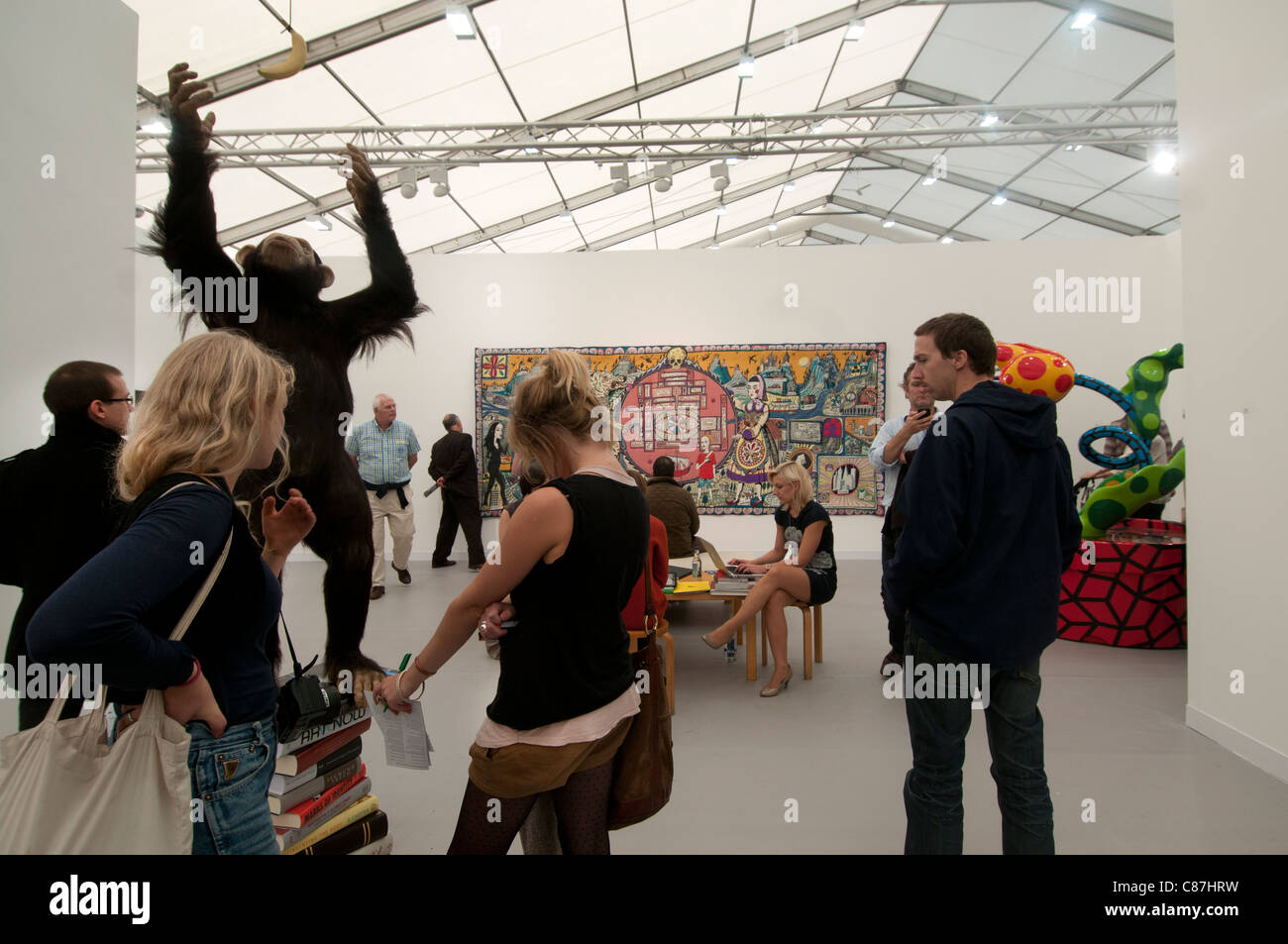 Fregio art fair 2011.Victoria Miro gallery Foto Stock