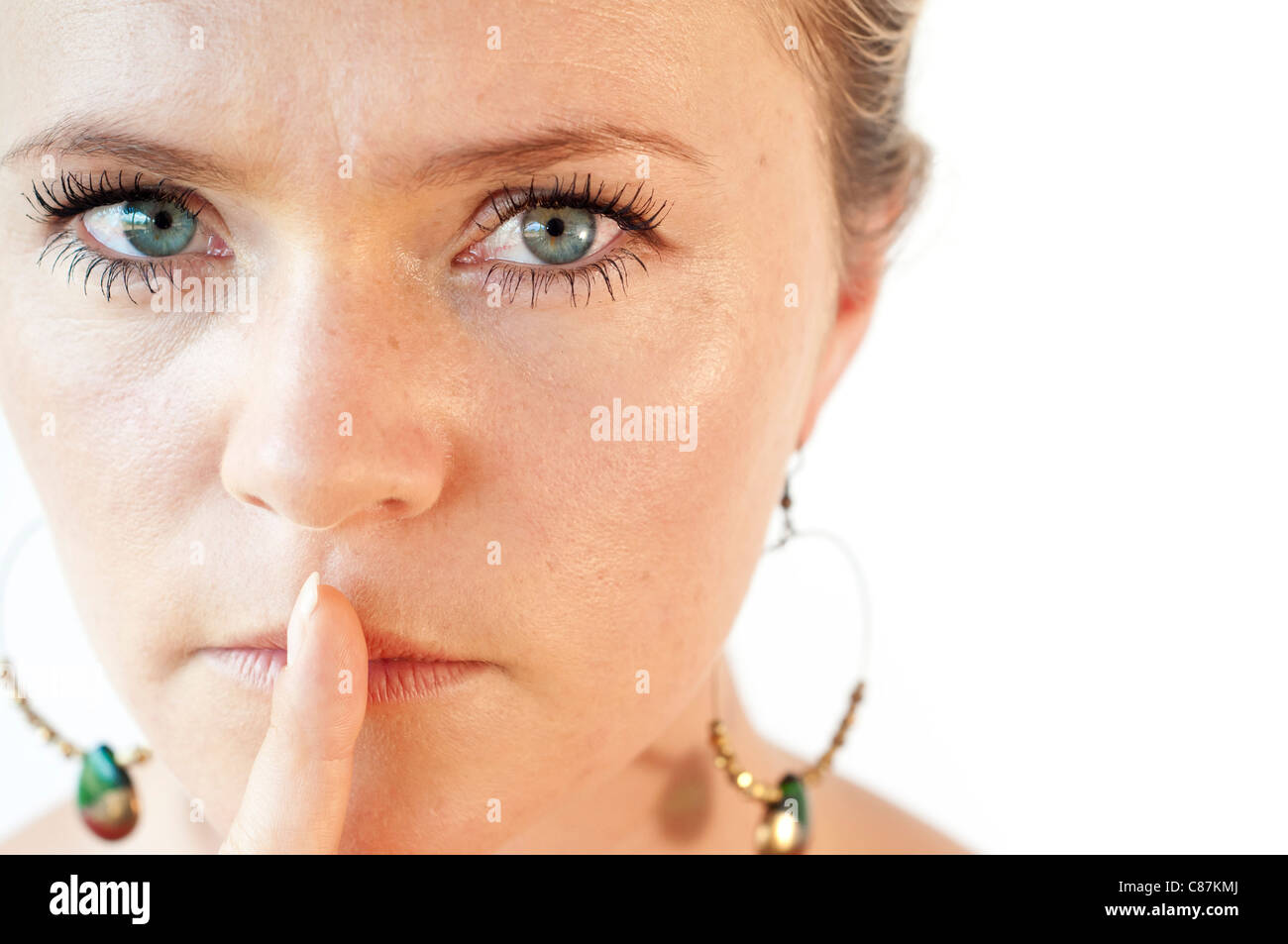 Ritratto della donna Foto Stock