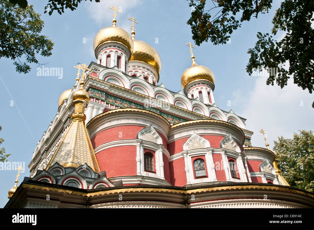 Russo; Chiesa; Shipka;Stone Foto Stock