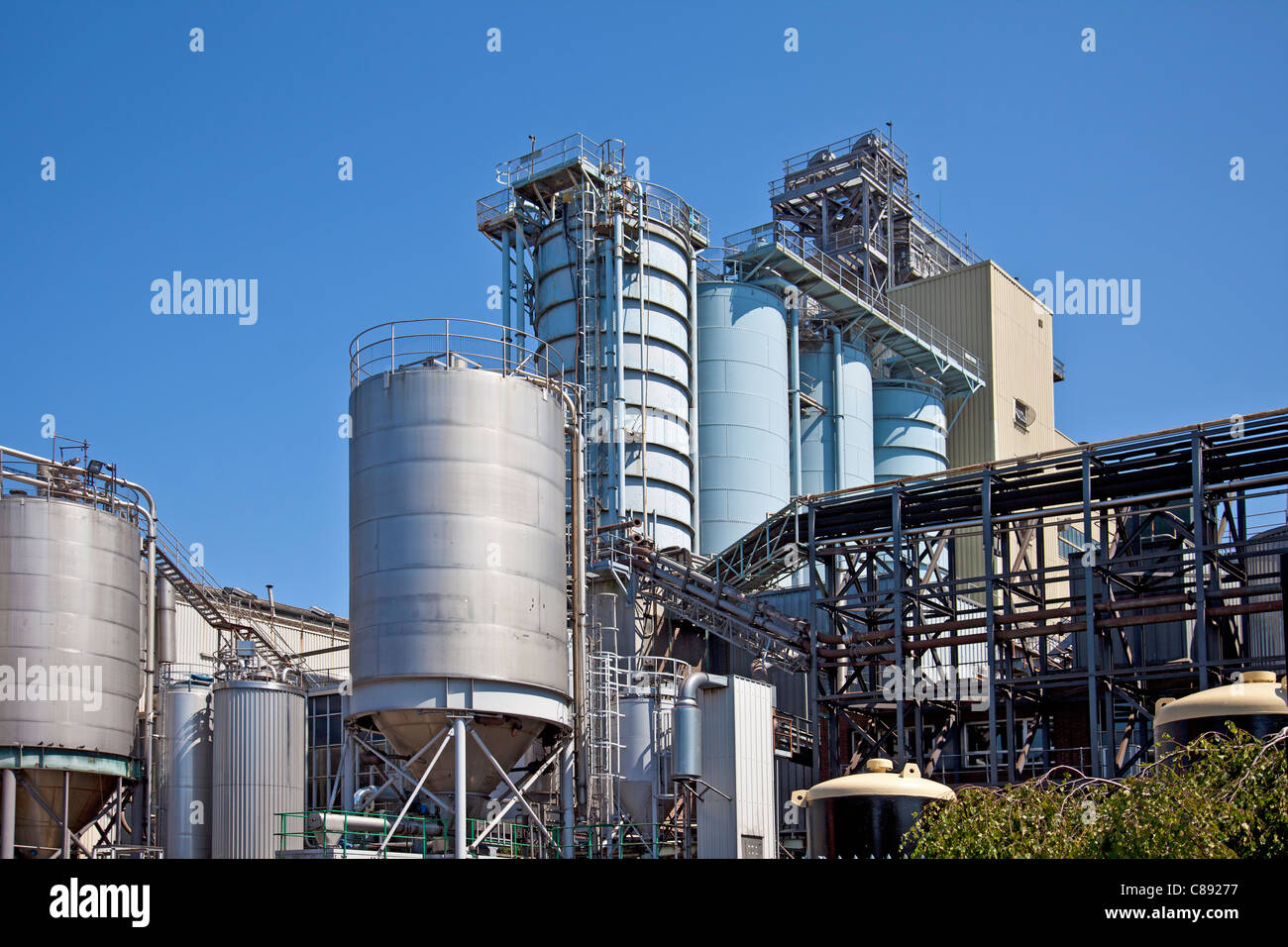 Parte della birreria Guinness in St James Gate, centro di Dublin, Repubblica di Irlanda. Foto Stock