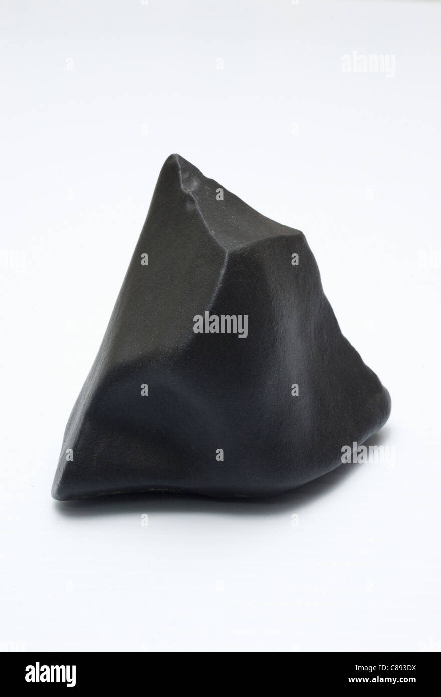 Ventifact, wind-pietra intagliata, di basalto/Dolerite, Wright Valle Secca, Antartide Foto Stock