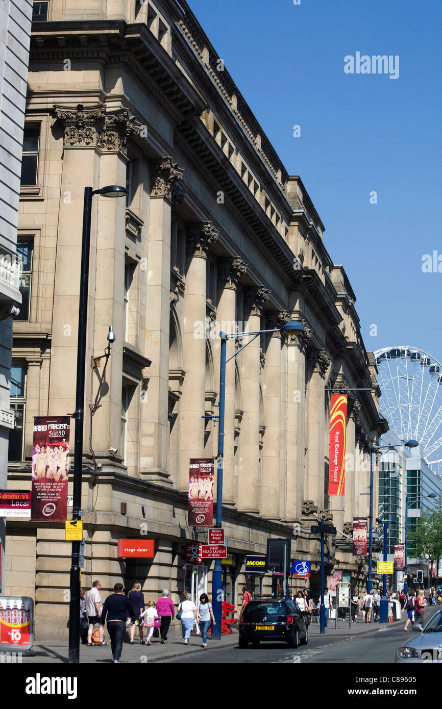 Royal Exchange Theatre Cross Street Manchester Inghilterra England Foto Stock