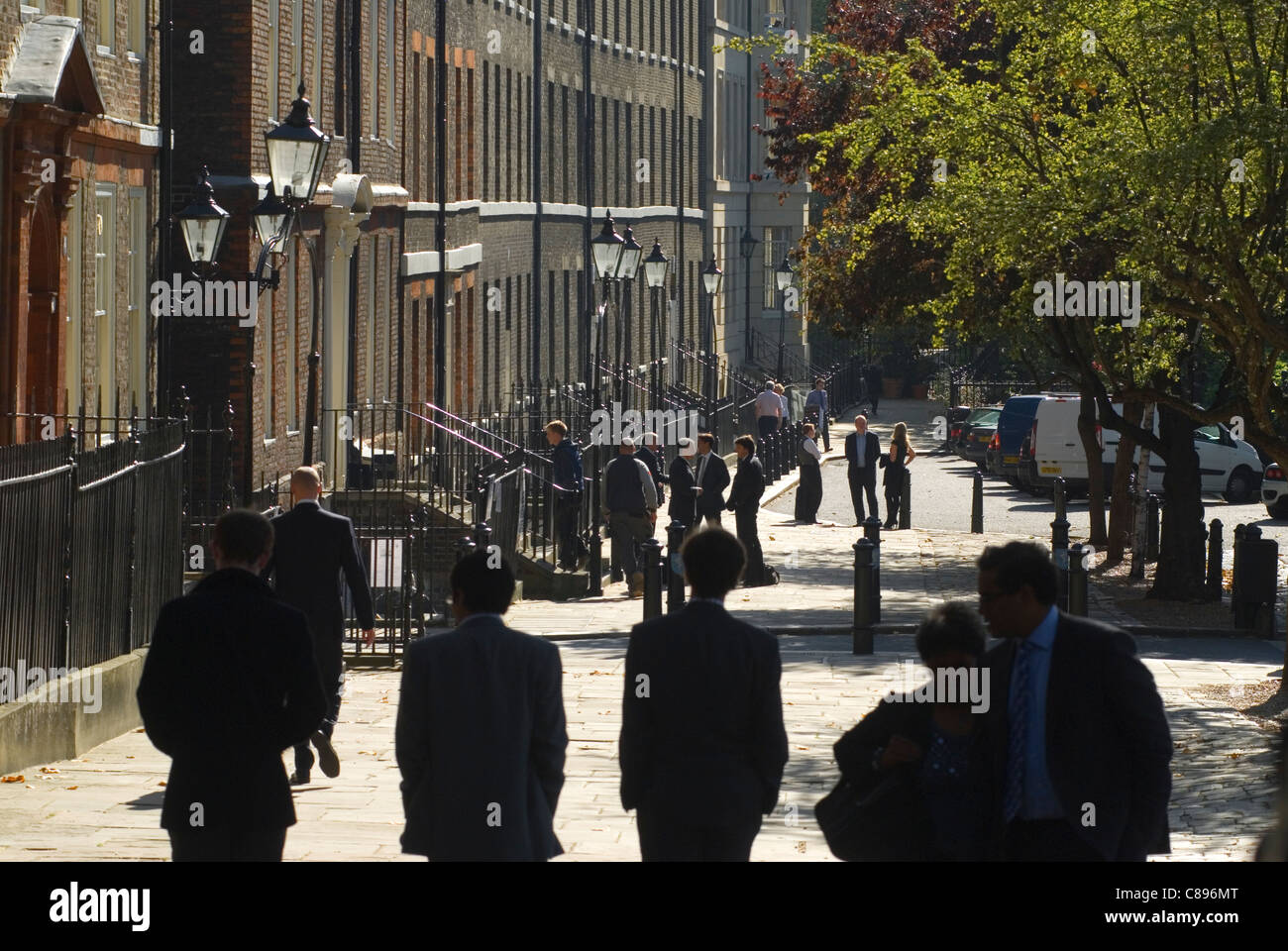 Banco di re a piedi tempio interno. Locande della corte. Camere Solicitors edifici. Londra REGNO UNITO 2000s HOMER SYKES Foto Stock