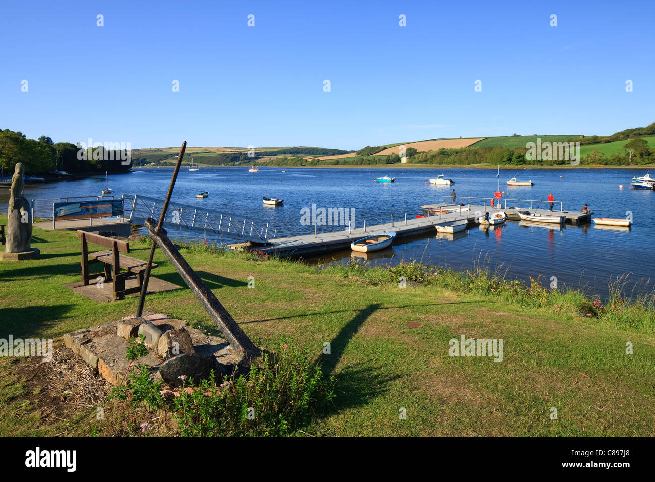 La scalo Glanteifion St Dogmaels Pembrokeshire Wales Foto Stock