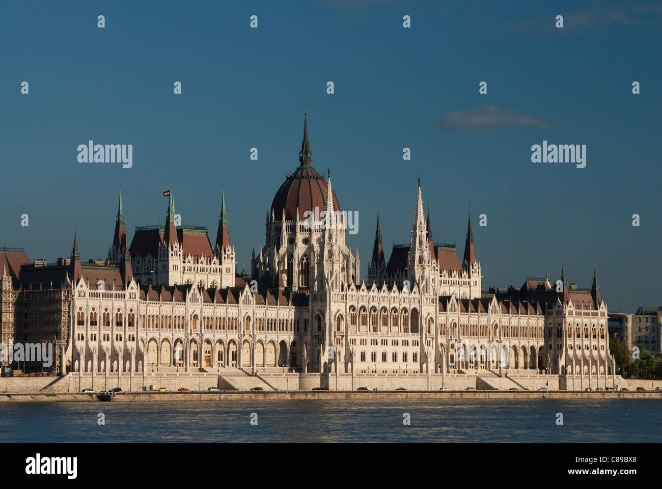 La Casa del Parlamento, Budapest, Ungheria Foto Stock