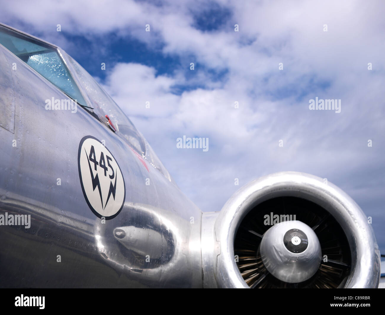 Vintage - aereo Avro CF-100 Canuck Mk. 3B - canadese degli aerei da caccia Foto Stock