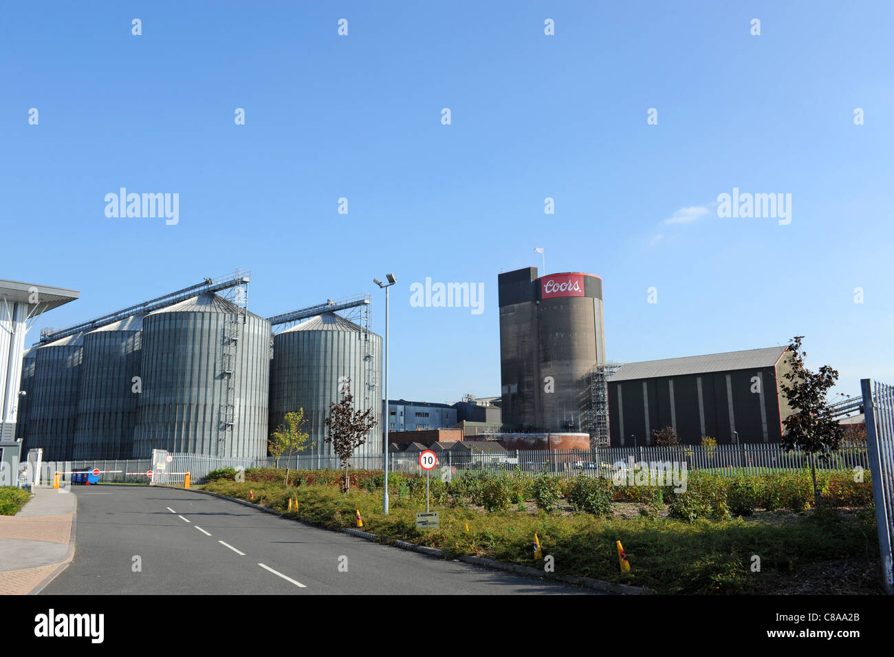 Coors Brewery a Burton-on-Trent Staffordshire England Regno Unito Foto Stock
