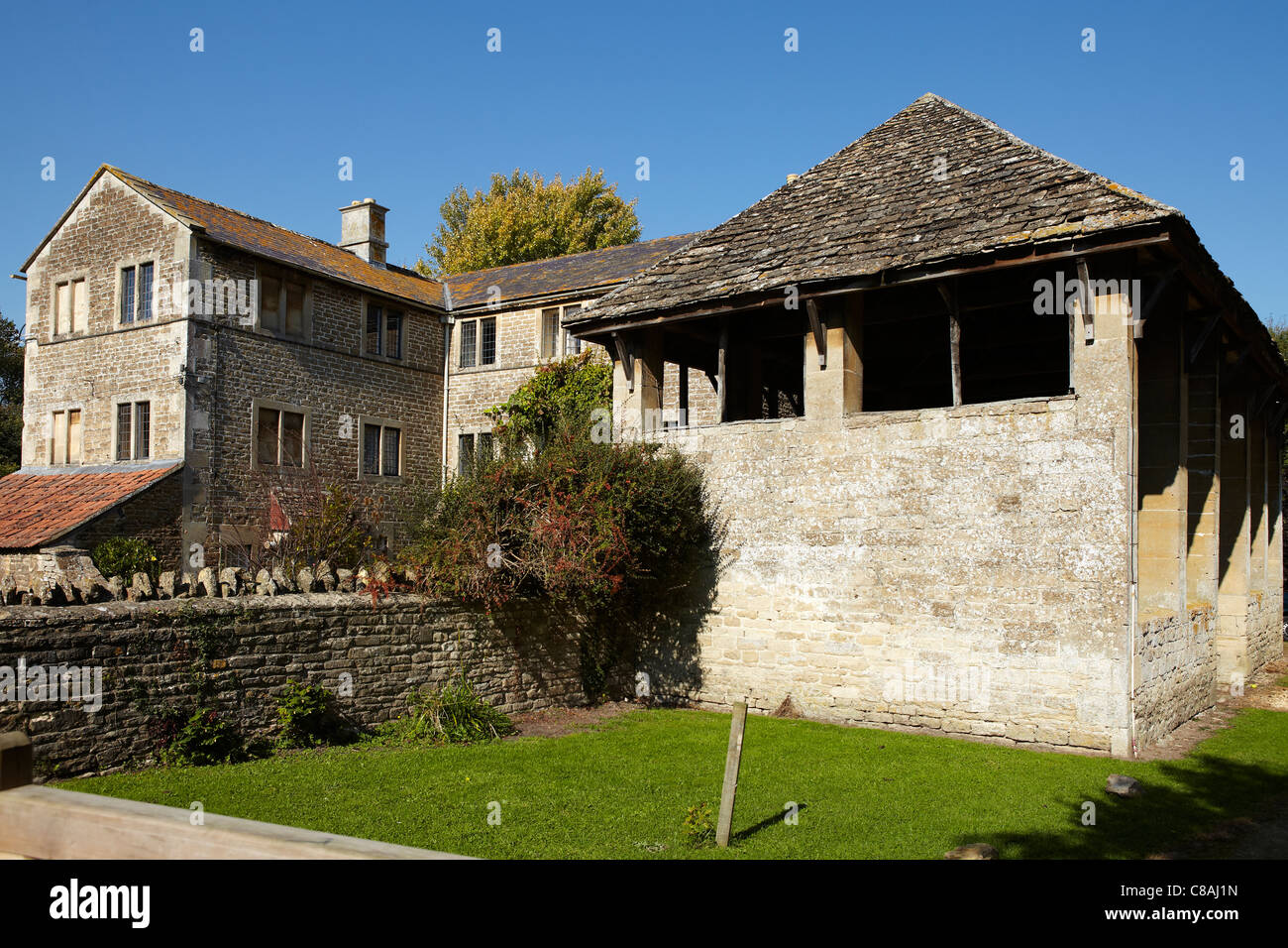 Lacock ceramiche, Lacock village, Wiltshire, Inghilterra, Regno Unito Foto Stock