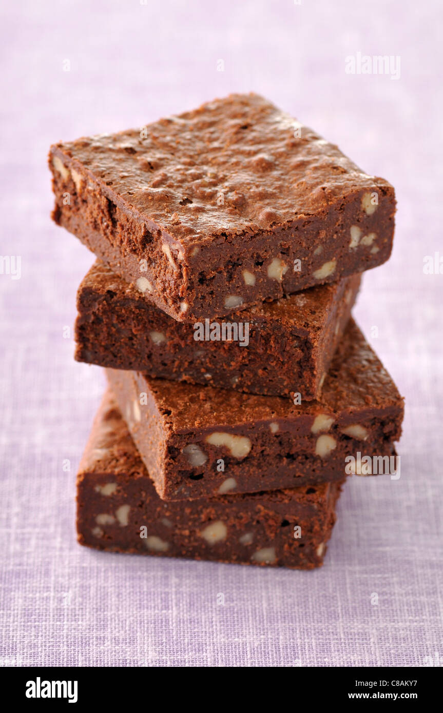 Brownies Foto Stock