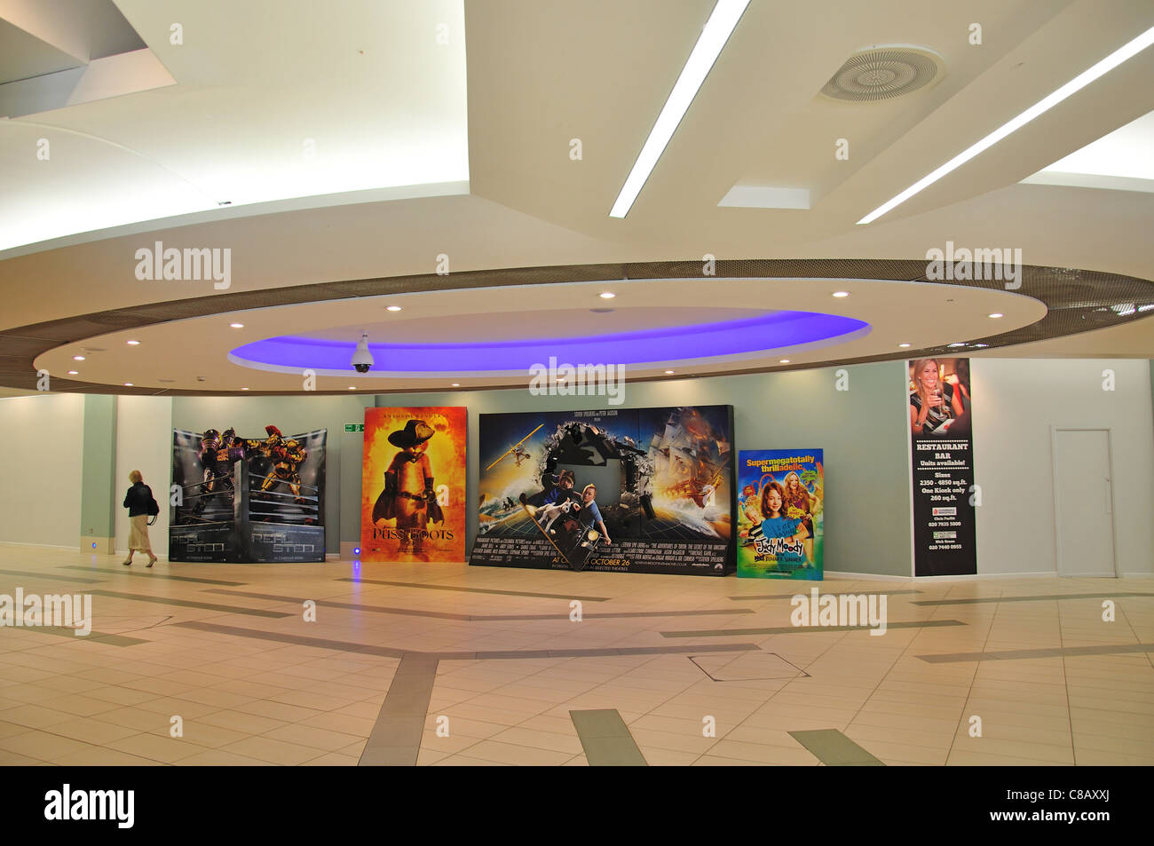 Vue Cinema in Kennett Shopping Centre, Market Street, Newbury, Berkshire, Inghilterra, Regno Unito Foto Stock