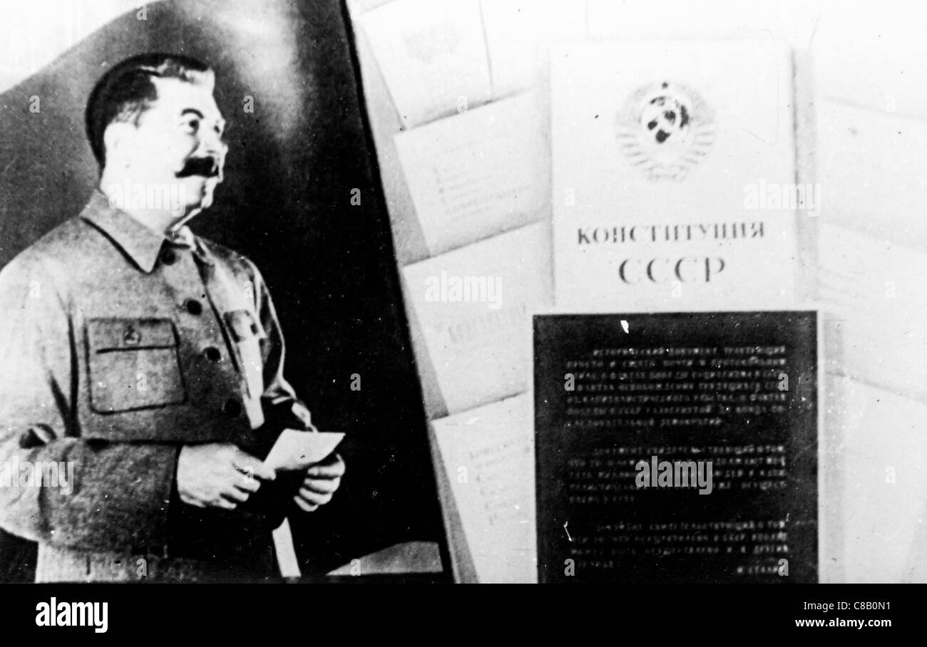 Joseph Stalin Foto Stock