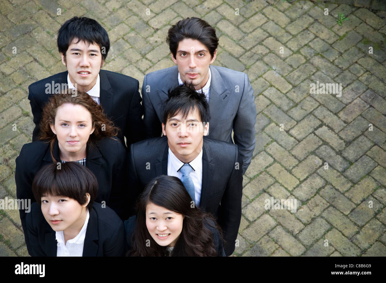 Gruppo del ritratto di diverse business group Foto Stock