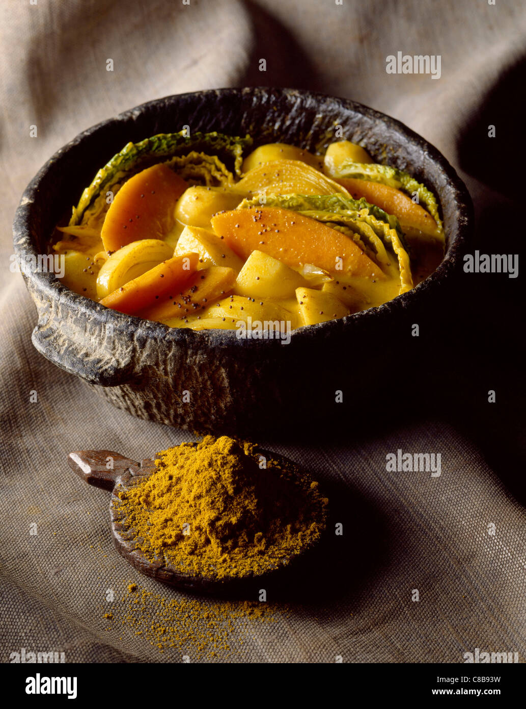 curry di verdure Foto Stock