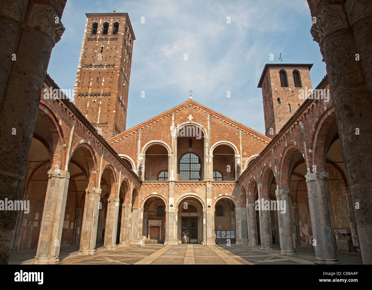 Milano - San Ambrogio - Ambrosius chiesa Foto Stock