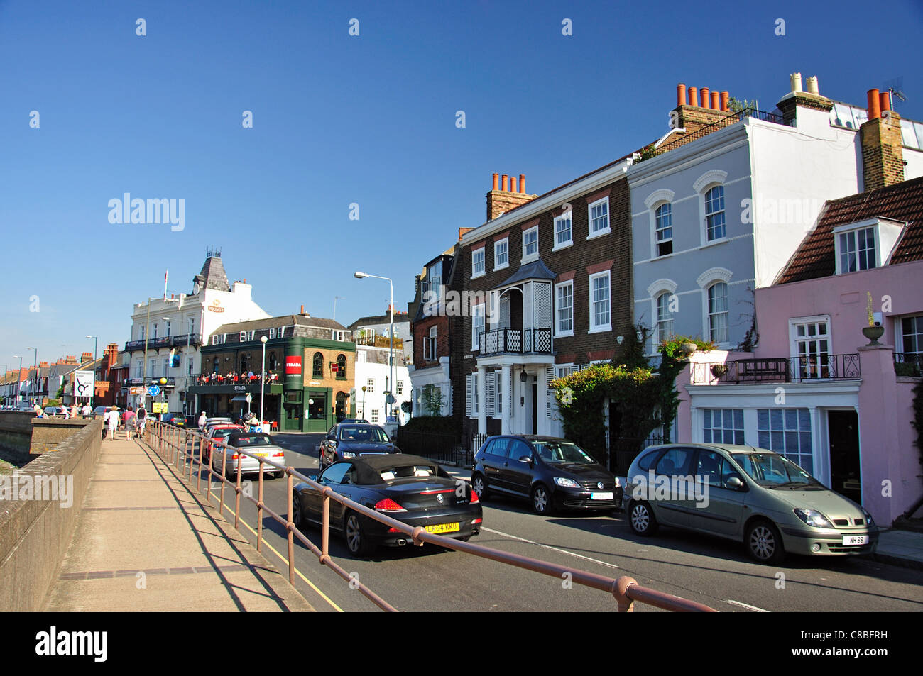 La terrazza, Barnes, London Borough of Richmond upon Thames, Greater London, England, Regno Unito Foto Stock