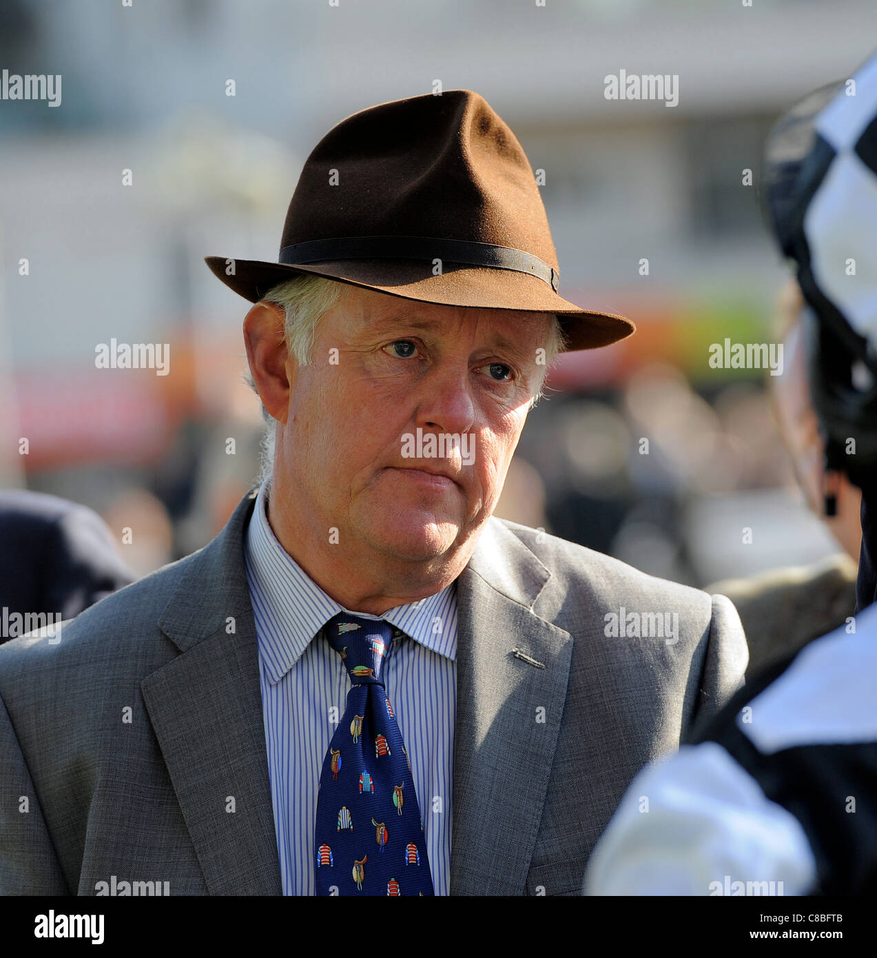 PHILIP HOBBS TRAINER CHELTENHAM RACECOURSE CHELTENHAM INGHILTERRA 15 Ottobre 2011 Foto Stock