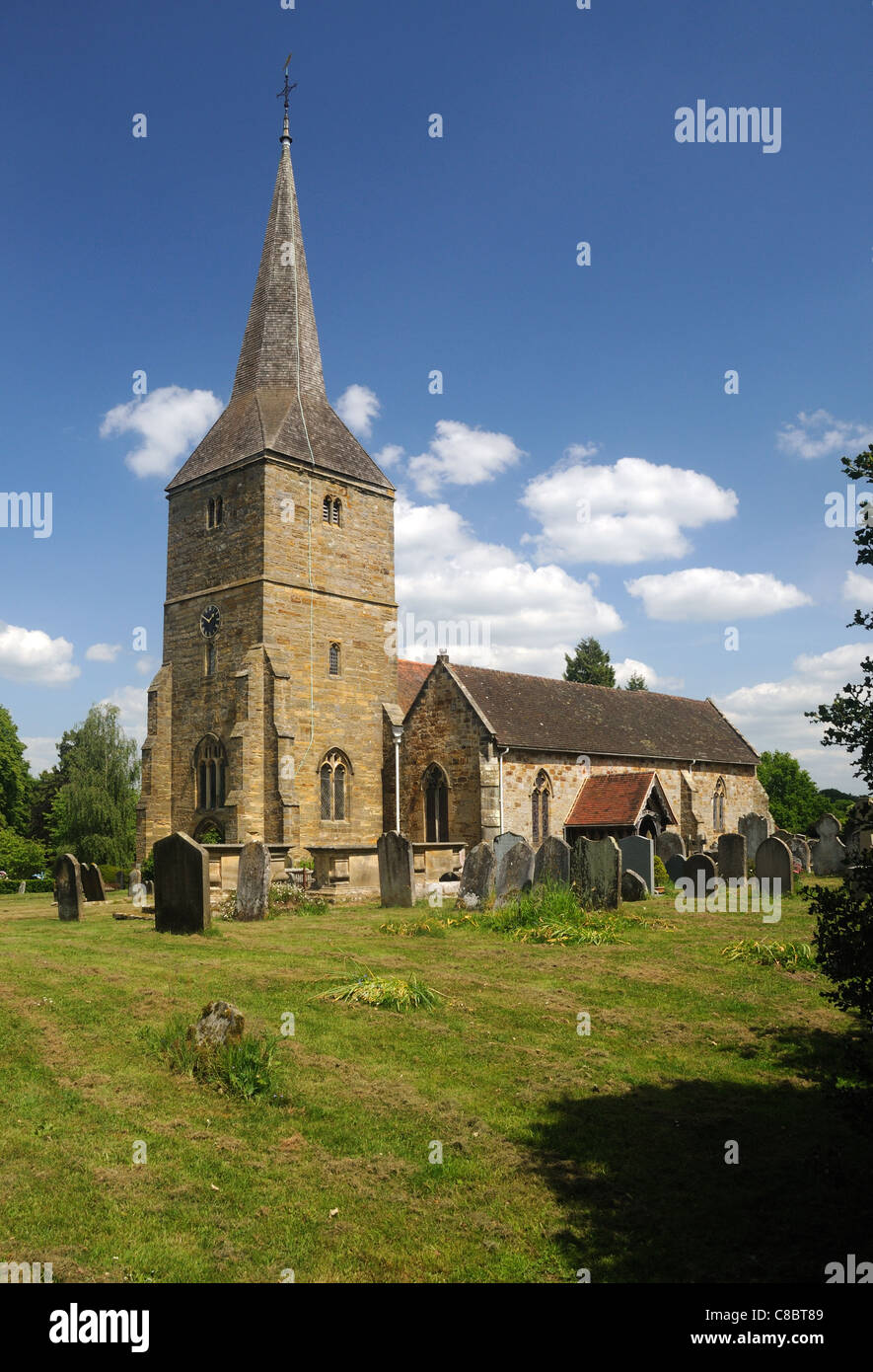 La Chiesa di Santa Maria Vergine, Hartfield, Sussex, Inghilterra Foto Stock