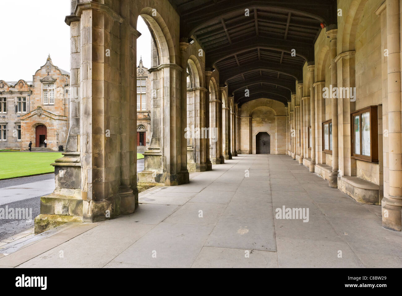 St Salvator della cappella all'Università di St Andrews, St Andrews Fife, Scozia centrale, REGNO UNITO Foto Stock