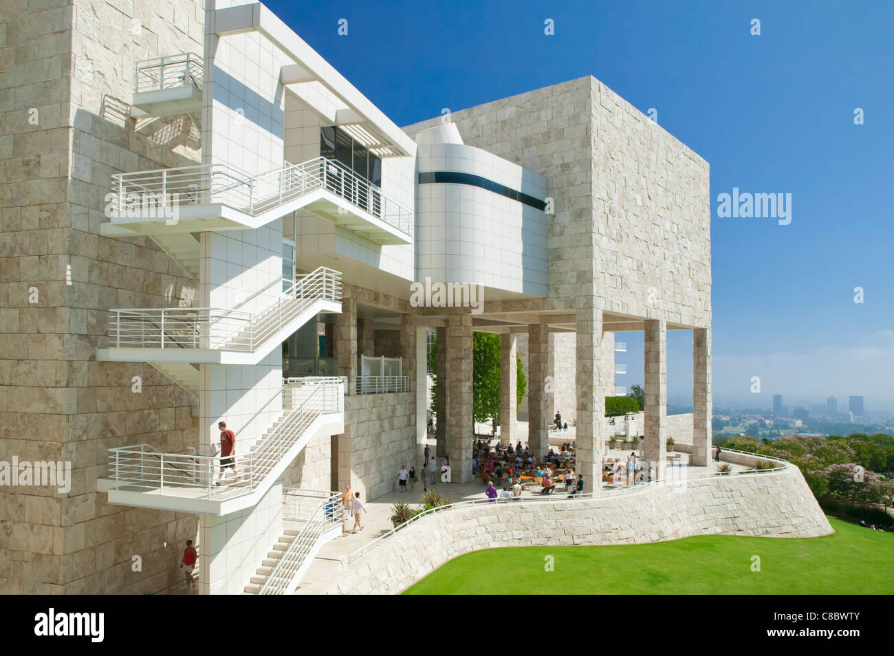 Getty Center di Los Angeles in California Foto Stock