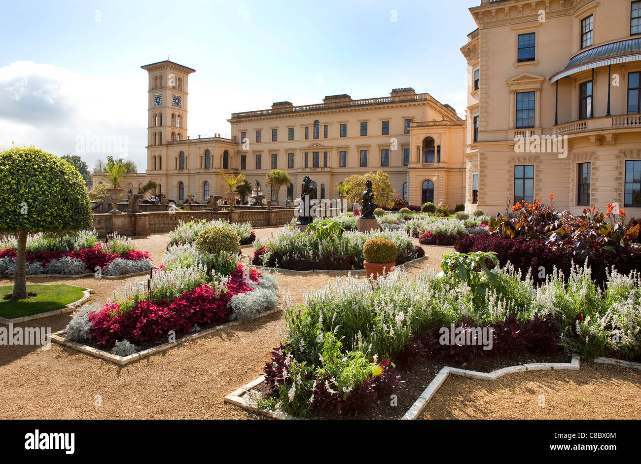 Osborne House, l'Isola di Wight. Foto Stock
